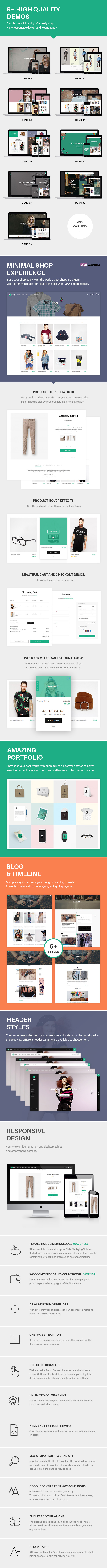 eCommerce WordPress Theme - adot