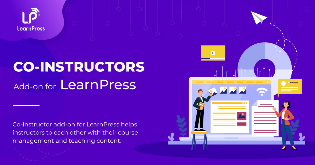 Co-instructors for LearnPress