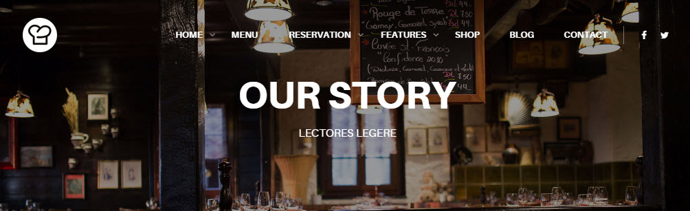 WordPress Restaurant Theme for Restaurant website–Resca 71 resca