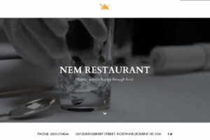 nem wordpress restaurant theme feature image
