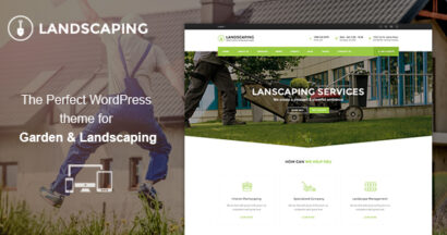 gardening & landscaping wordpress theme