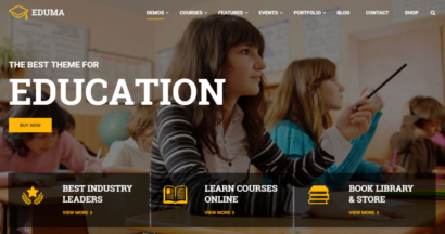 eduma education wordpress theme