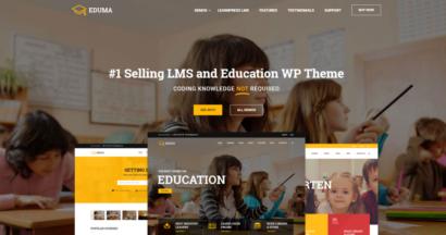 eduma education wordpress theme