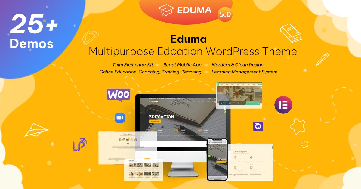 Eduma Top 1 Education WordPress Theme