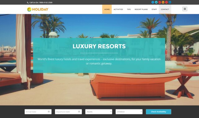 holiday-wp-theme