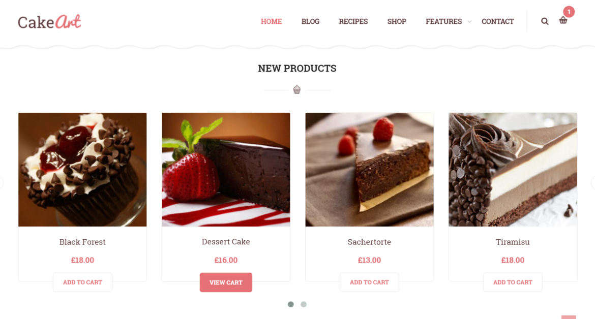 Cake Art WP_WooCommerce