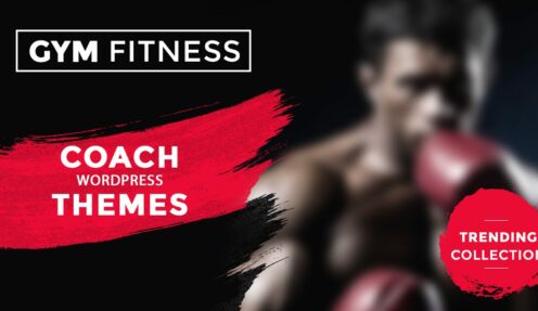 gym fitness coach wordpress theme post banners
