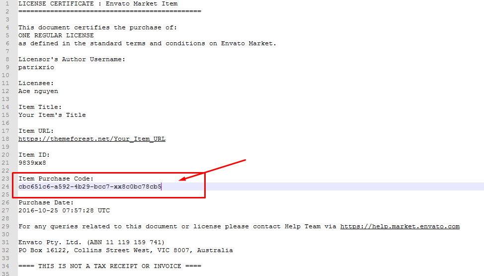 Item code. Envato Market лицензии. Purchase code. Envato purchase code Generator. Get purchase code.