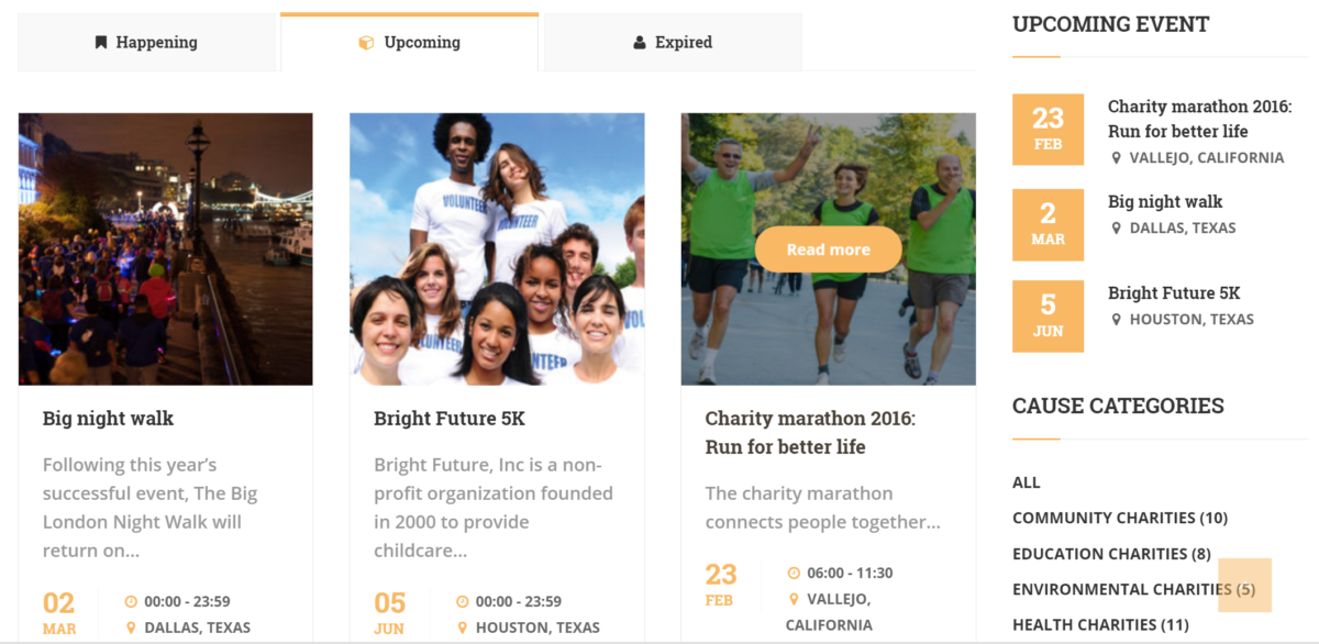 charity-wp-event-management