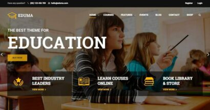 eduma education wordpress theme learnpress