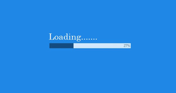 web design the page load time
