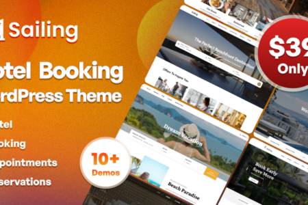 Sailing - Hotel WordPress Theme