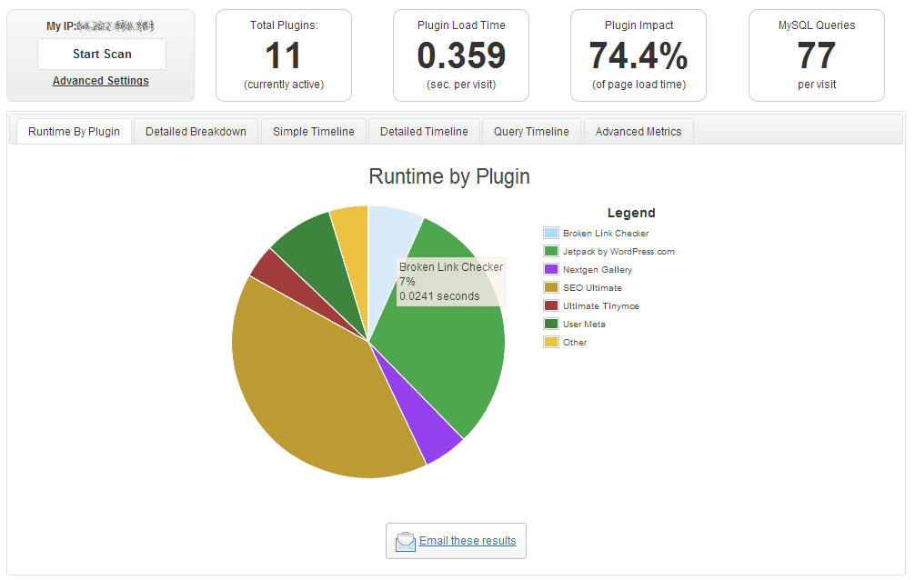 runtime by plugin