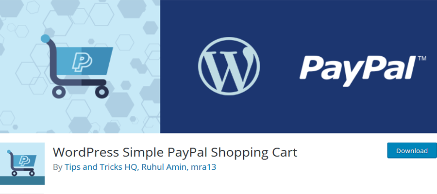 WordPress Simple Paypal shopping cart, Shopping Cart WordPress Plugins