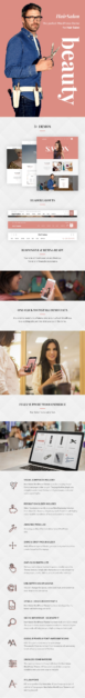 Hair Salon WordPress theme