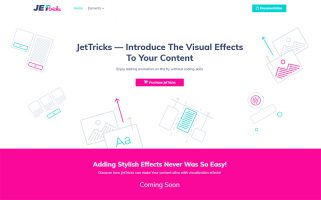 JetTricks - Visual Effects Addon for Elementor WordPress Plugin