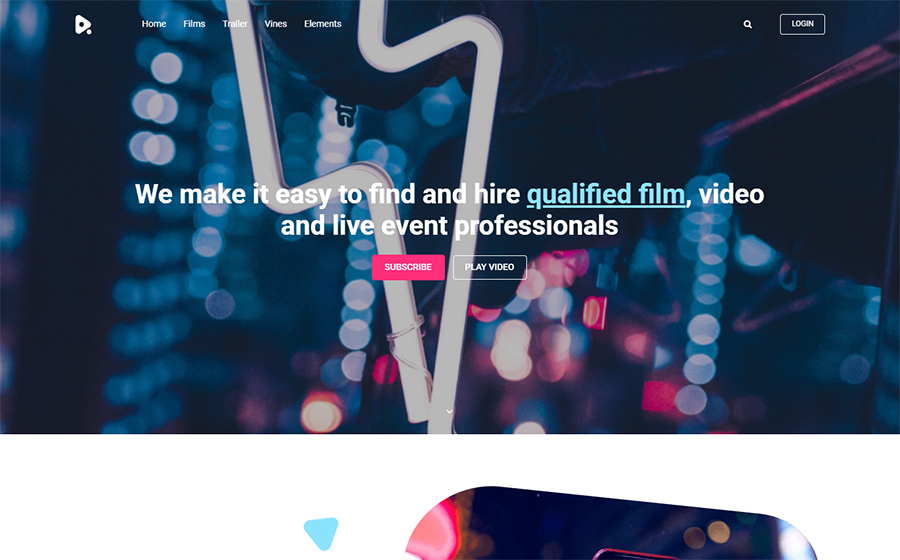 YouMovie - Videography Elementor WordPress Theme