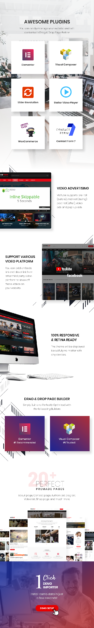 Video Blog & Personal Vlog, Video WordPress Theme | Vividly - 3