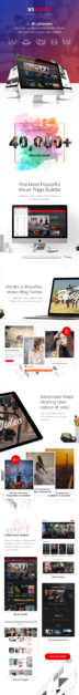 VidTube - Video Blog & Personal Vlog WordPress Theme - 1