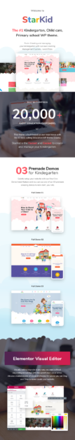 StarKid | Kindergarten WordPress Theme - 1