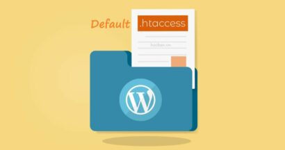 default wordpress .htaccess file