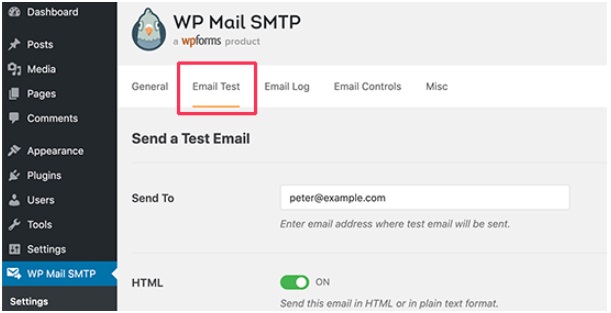 WP mail 