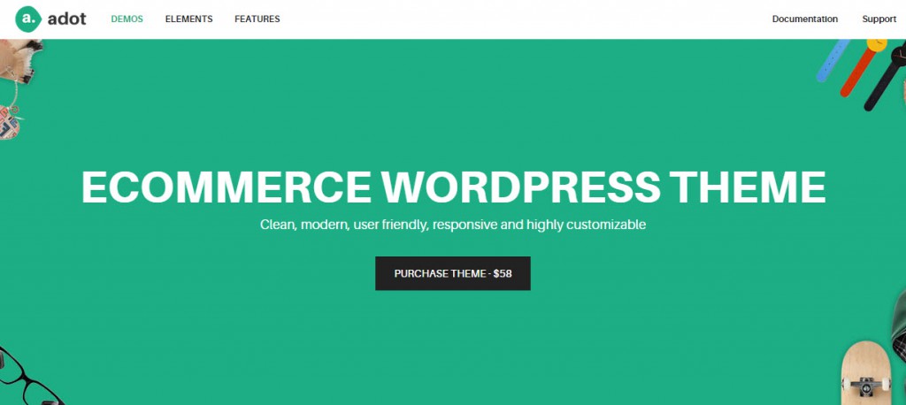 adot wordpress ecommerce theme