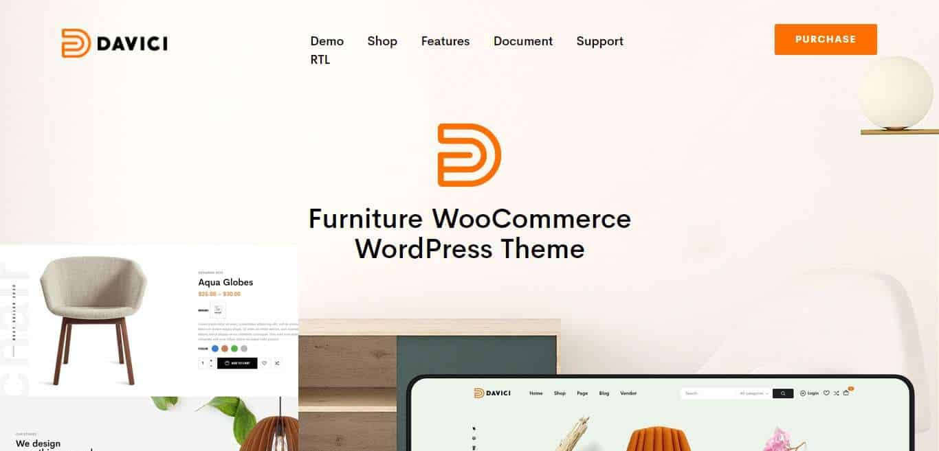 divici furniture woocommerce wordpress theme
