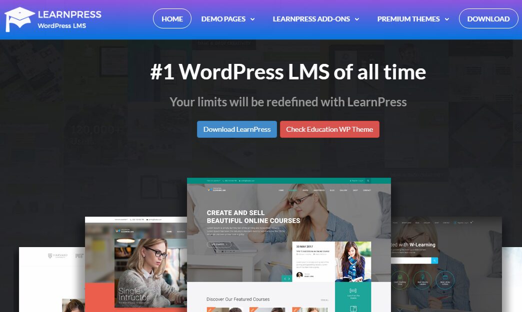 learnpress wordpress plugin