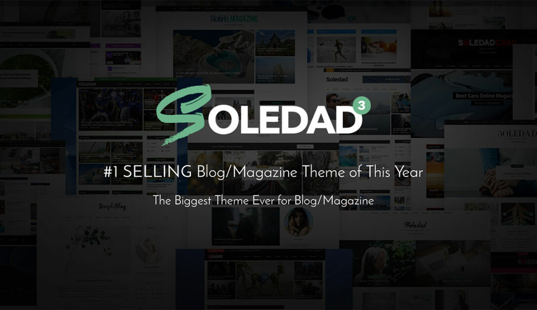 soledad wordpress blog theme