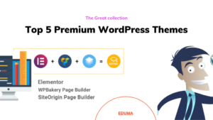 the collection of top 5 premium wordpress themes