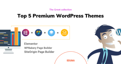 the collection of top 5 premium wordpress themes