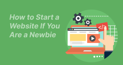 how to start a website if you are a newbie