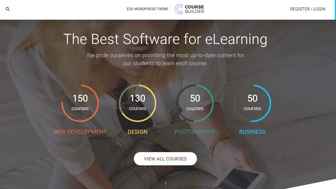 Course Builder: Education WordPress Theme