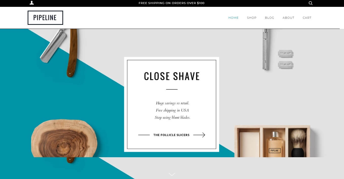 pipiline shopify theme