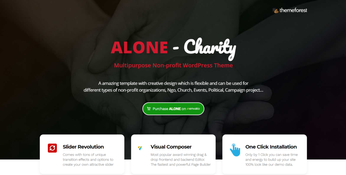 alone wordpress theme