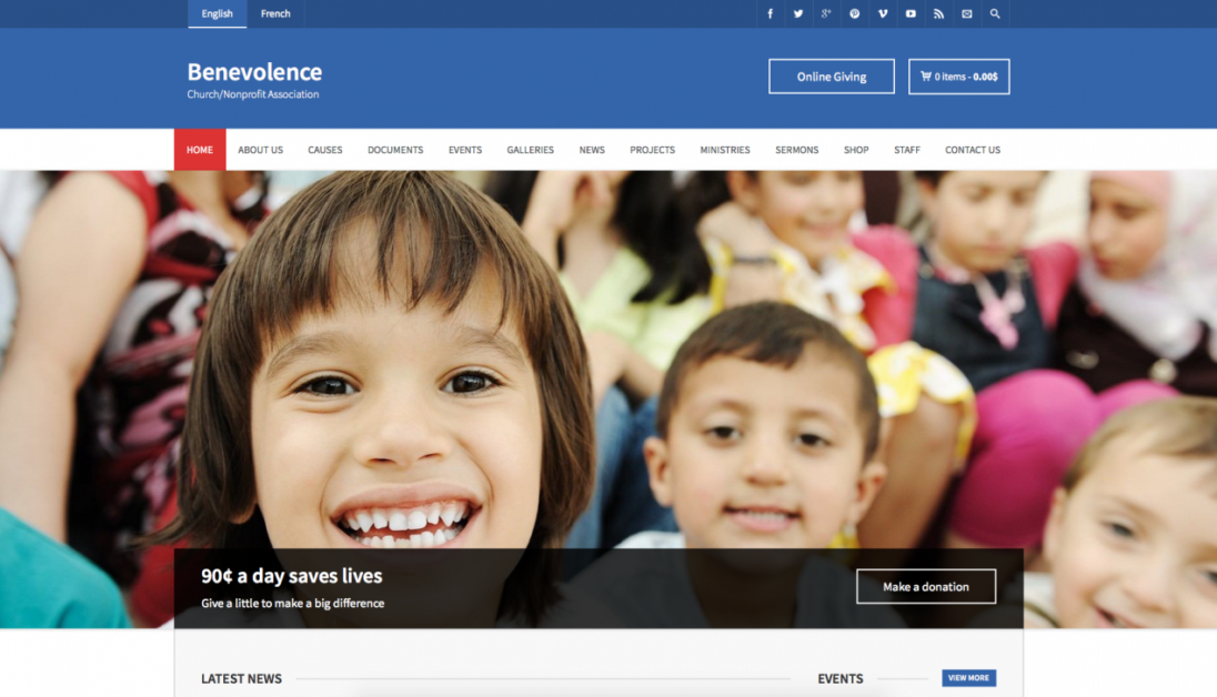 benevolence wordpress theme