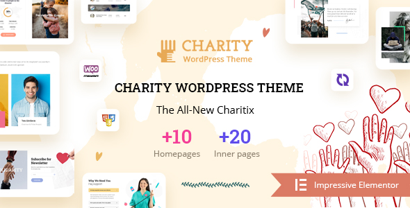 charity wordpress theme