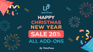 learnpress xmas coupon 2021