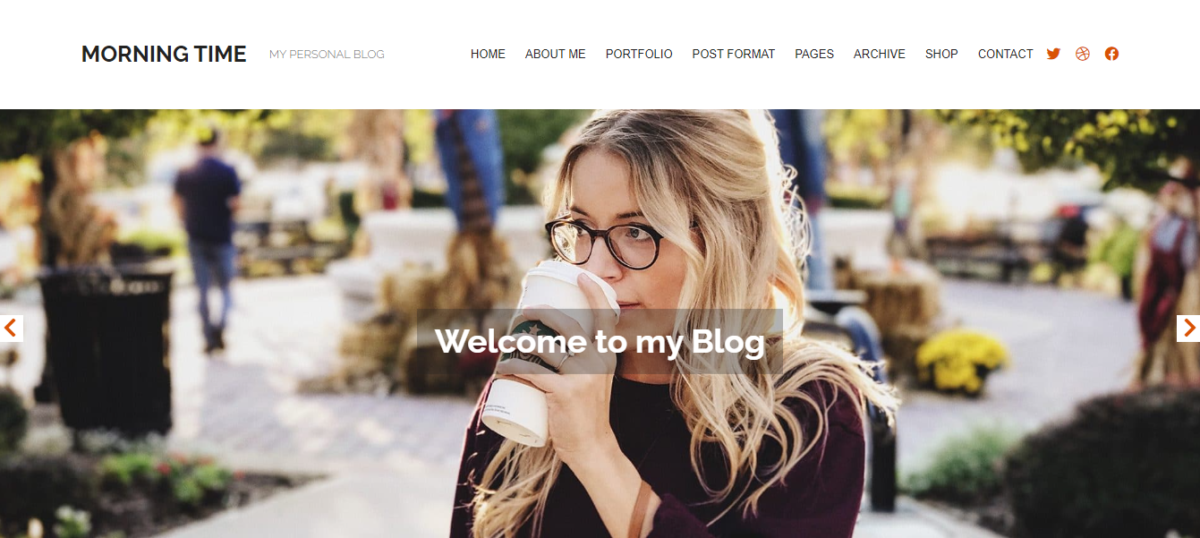 Wordpress Blog Themes: Morning Time WP theme