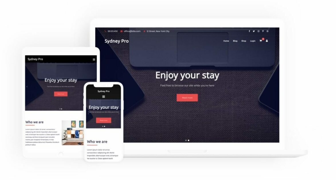 sydney pro wordpress theme