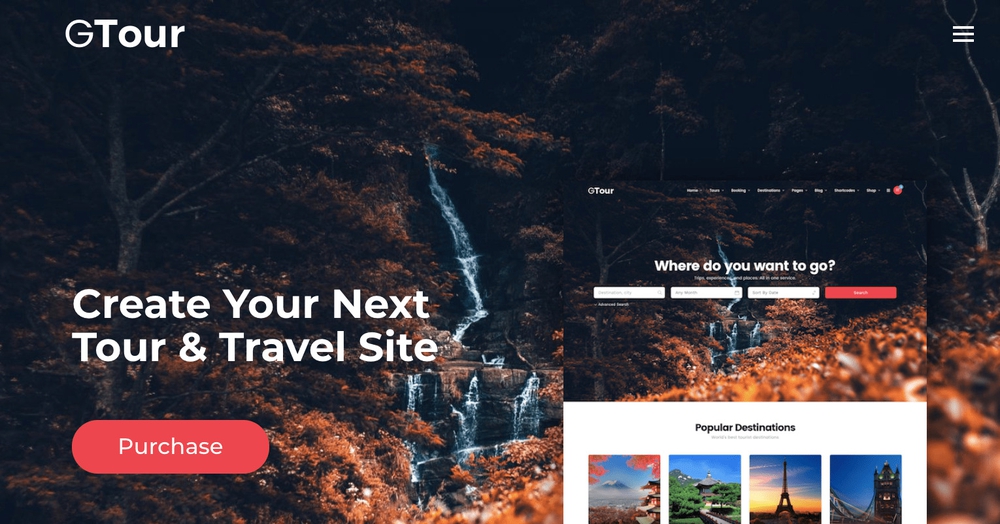 Grand Tour WordPress Theme