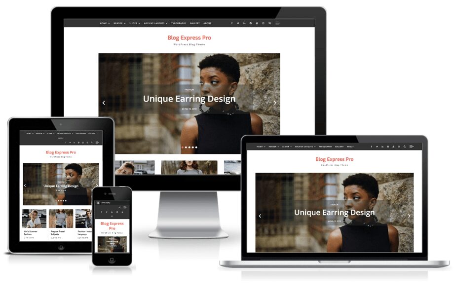 Blog Express Pro WordPress Theme