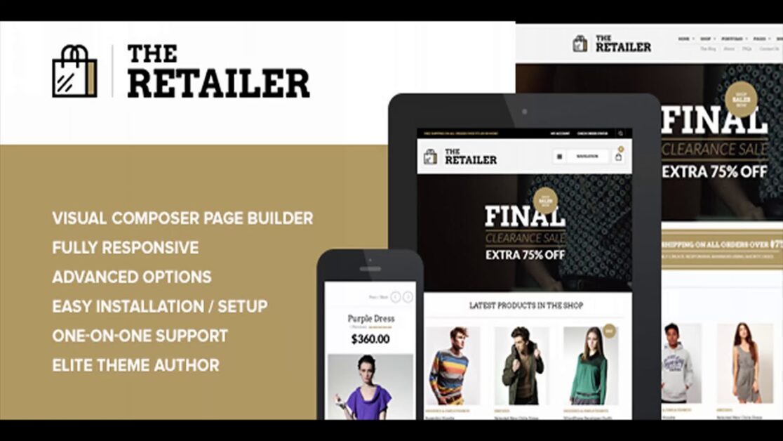 The Retailer WordPress Theme