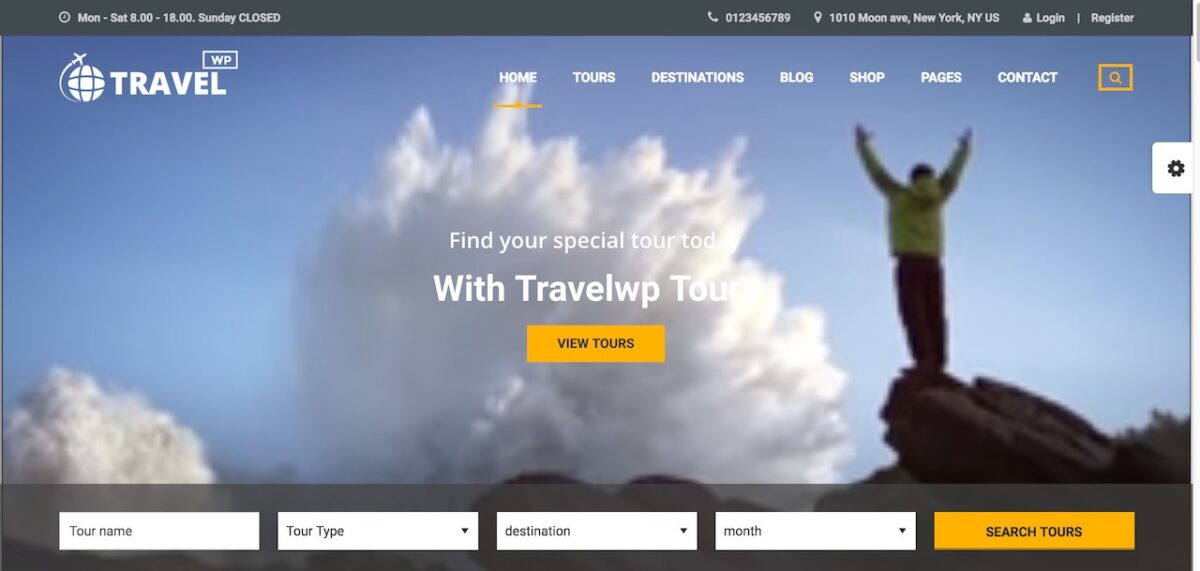 Personal Blog WordPress Themes: Travel Tour