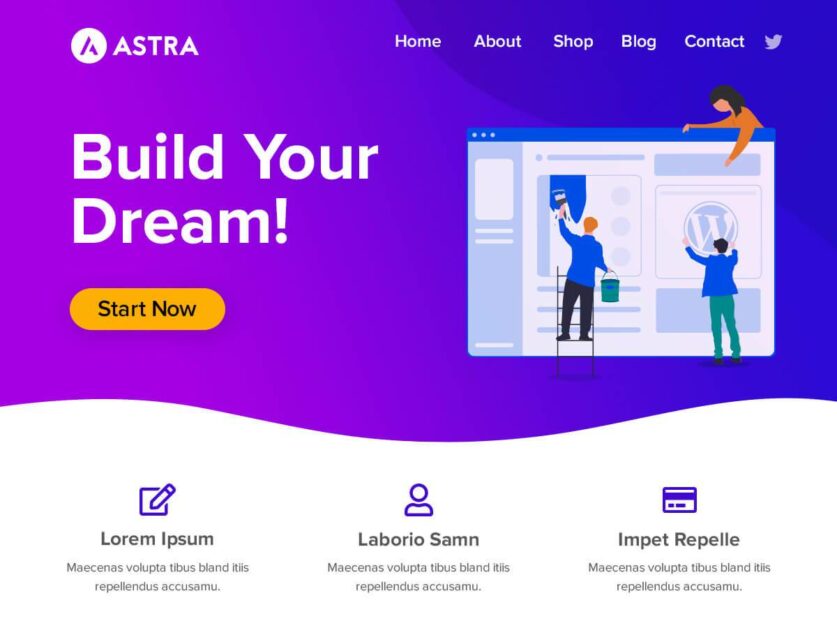 WordPress Themes for NGO: Astra