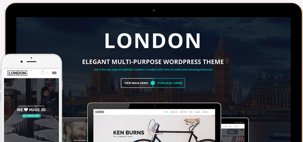 london wordpress theme