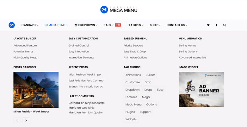 wp mega menu wp plugin