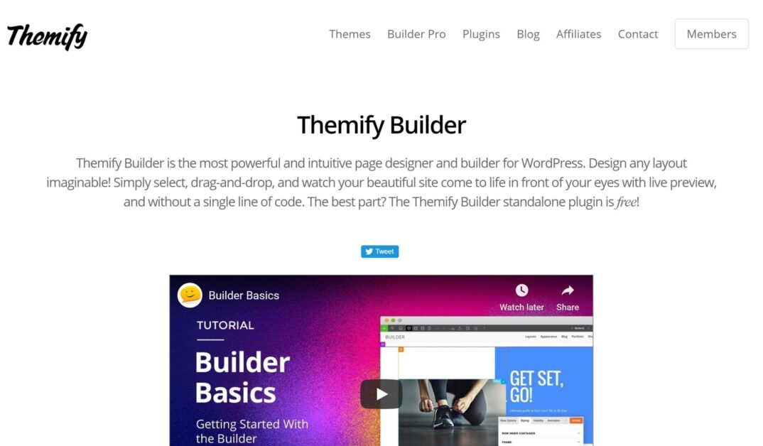 Themify Drag and Drop WordPress Page Builders