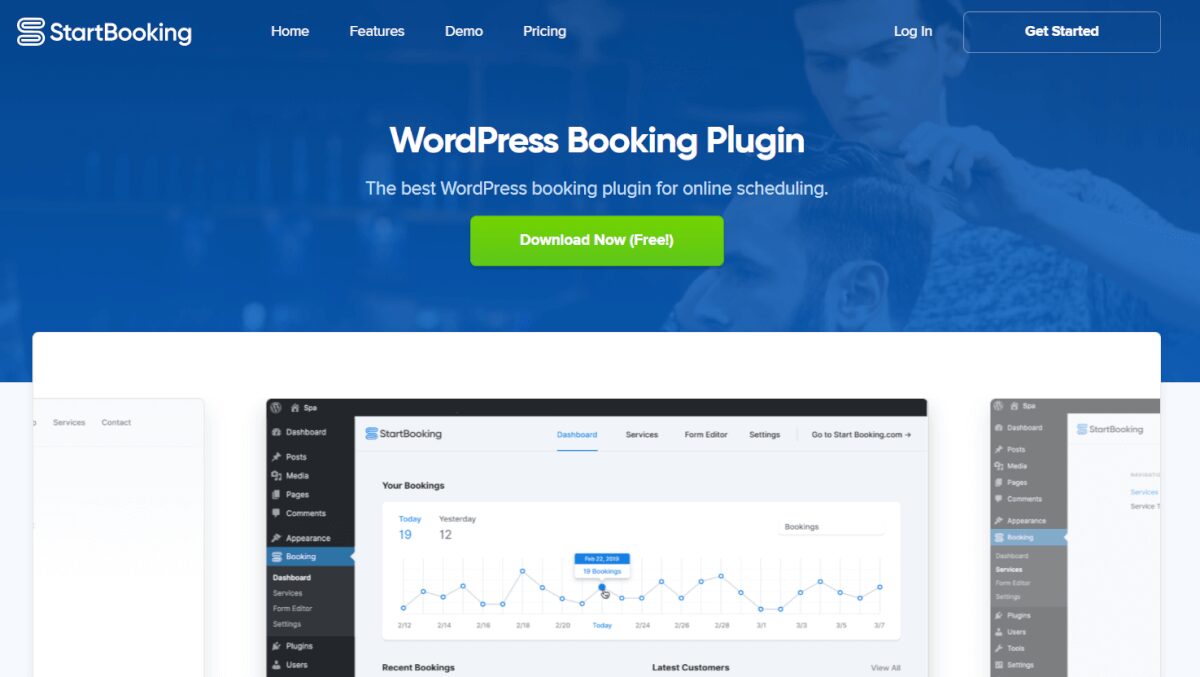 startbooking wordpress booking plugin